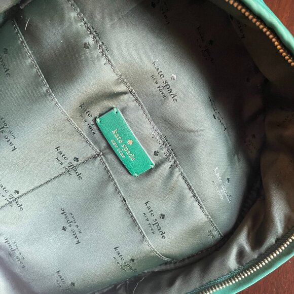 Kate Spade New York Chelsea Medium Deep Green Backpack main image 12